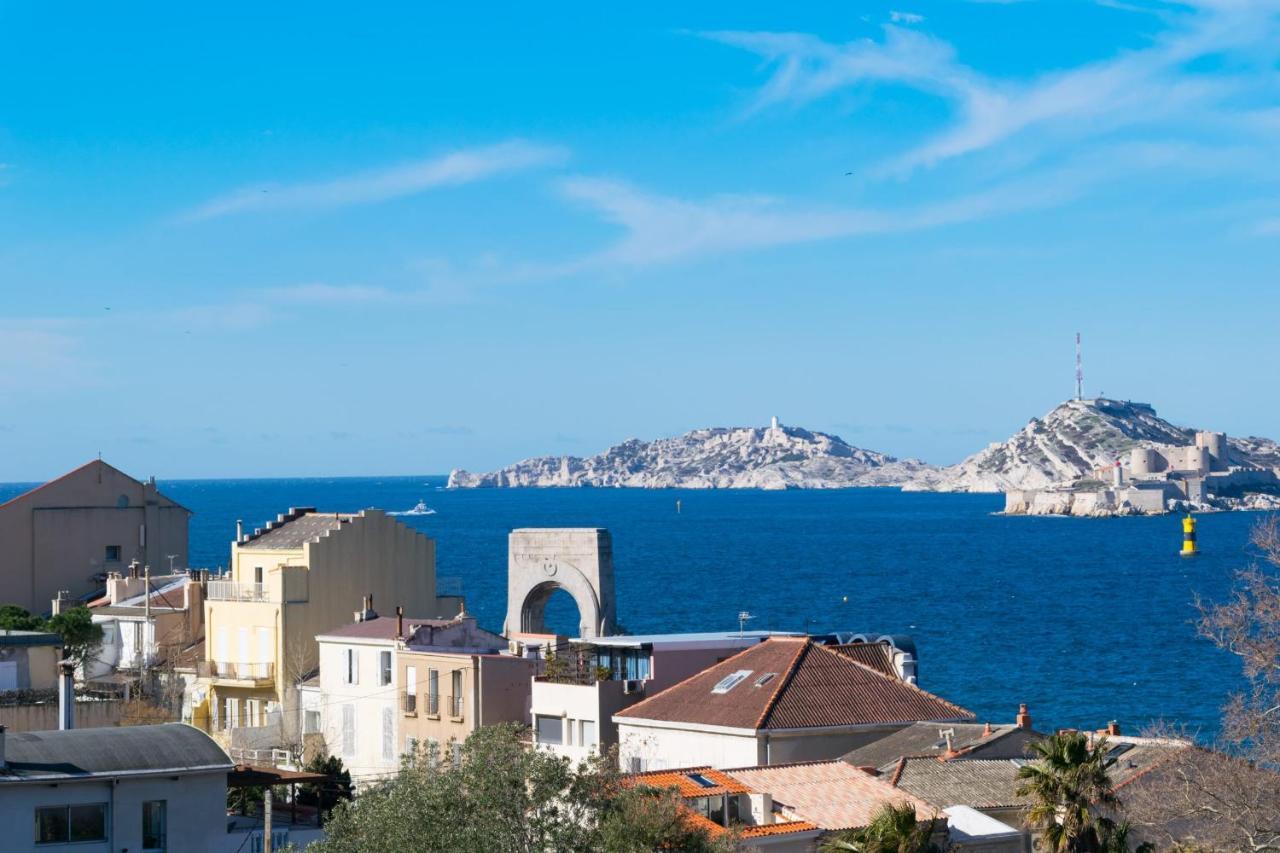 Vue Feerique Sur La Mer - Air Rental Марсель Экстерьер фото