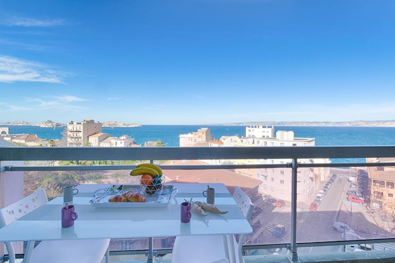Vue Feerique Sur La Mer - Air Rental Марсель Экстерьер фото